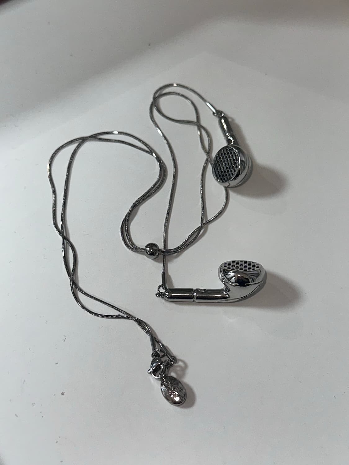 Kashiko Slide Earphone Necklace 상품이미지1