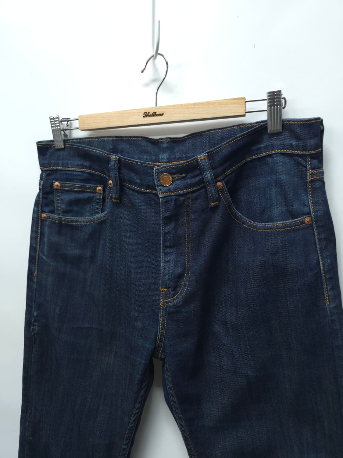 리바이스 508 다크인디고 테이퍼드 데님 팬츠(32) 상품이미지2