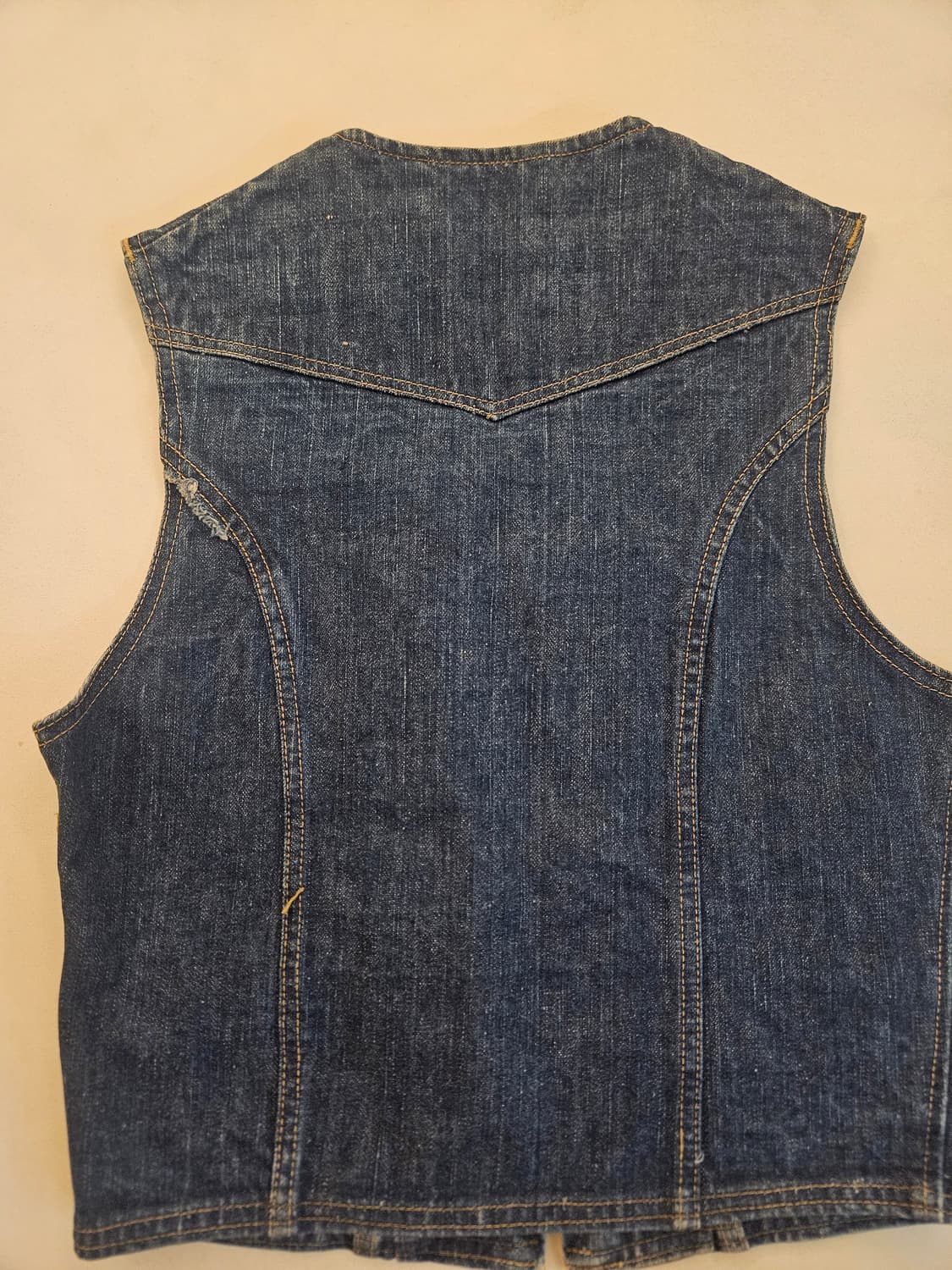 에드윈 데님 베스트 청조끼 상품이미지3