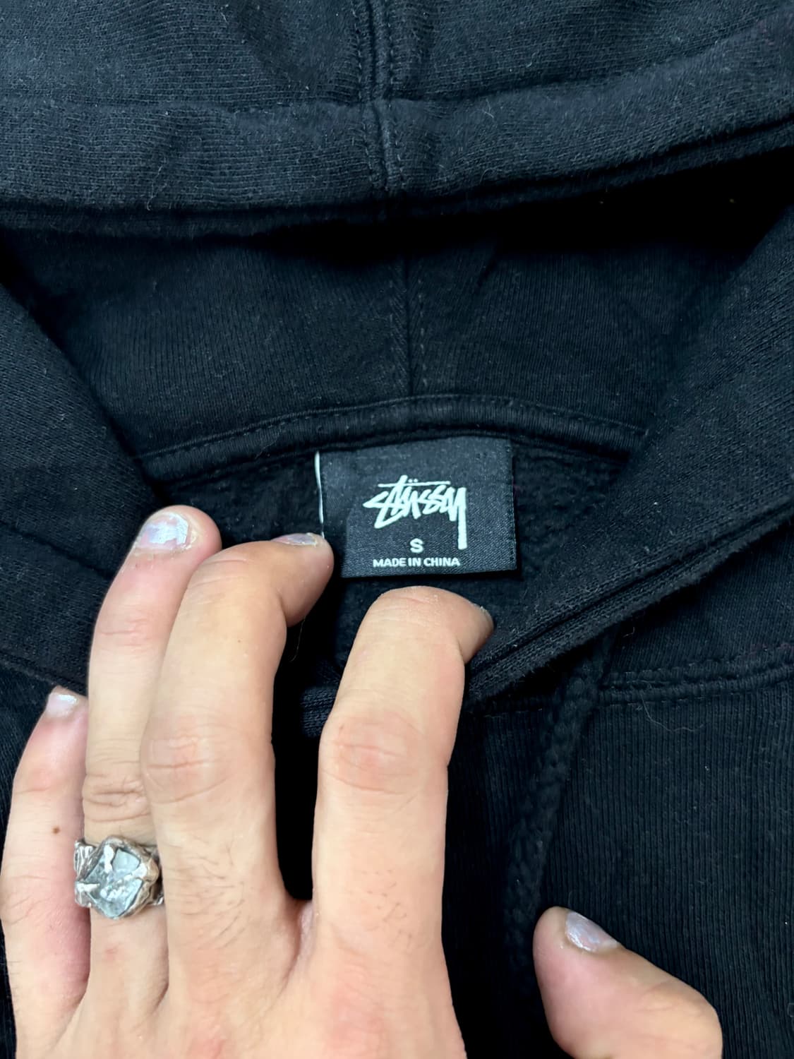 “Stussy”International Stussy Black Hoode 상품이미지6