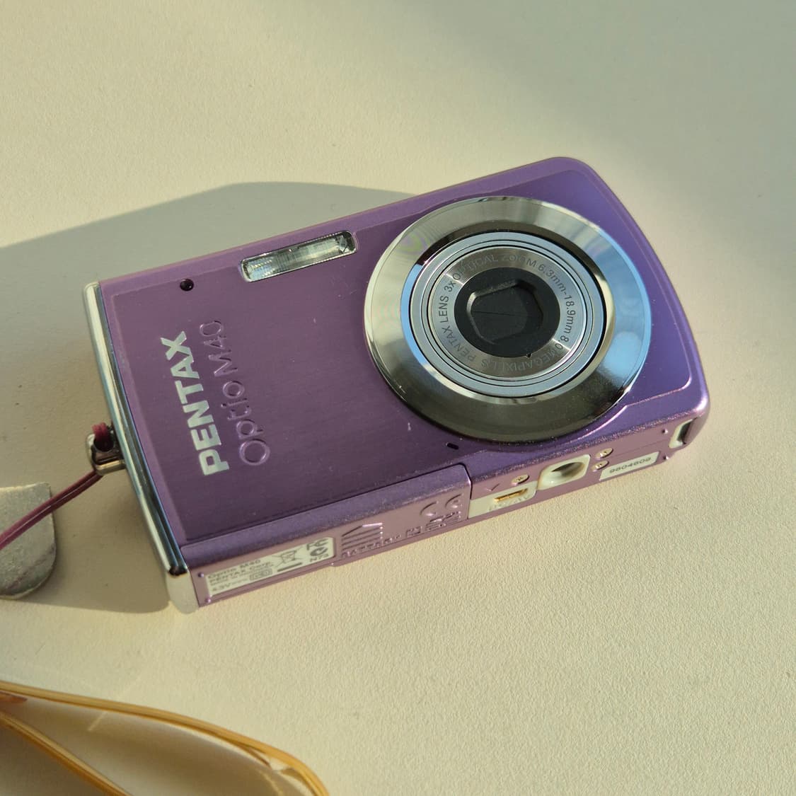 💜 펜탁스 Optio M40 퍼플 ✨ 감성디카 풀박스 세트 💕 상품이미지9