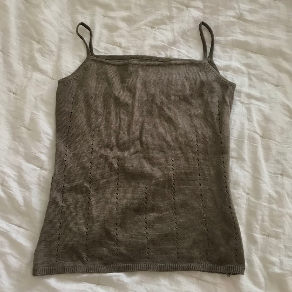 Vintage 모리걸 Rosewood Sleeveless Top 상품이미지2