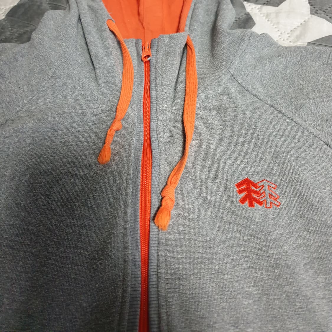 코오롱 40주년 후드집업 그레이 (L) 상품이미지2