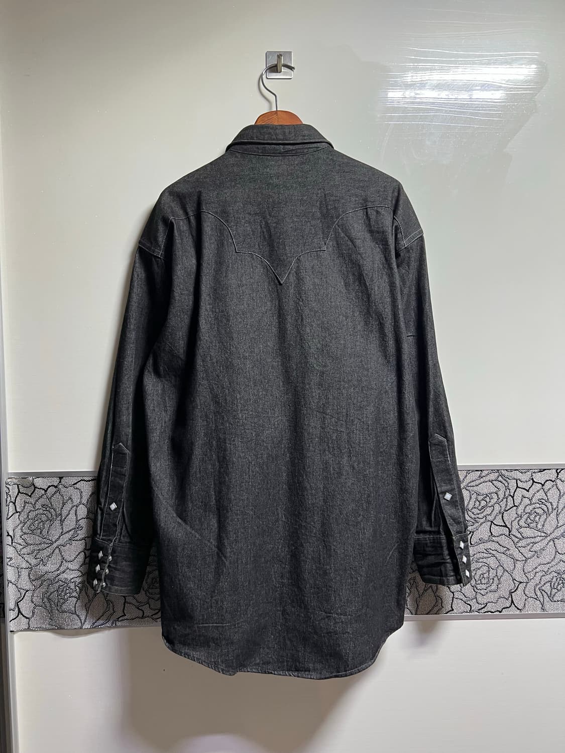 빈티지 락마운트 웨스턴 데님셔츠 상품이미지4