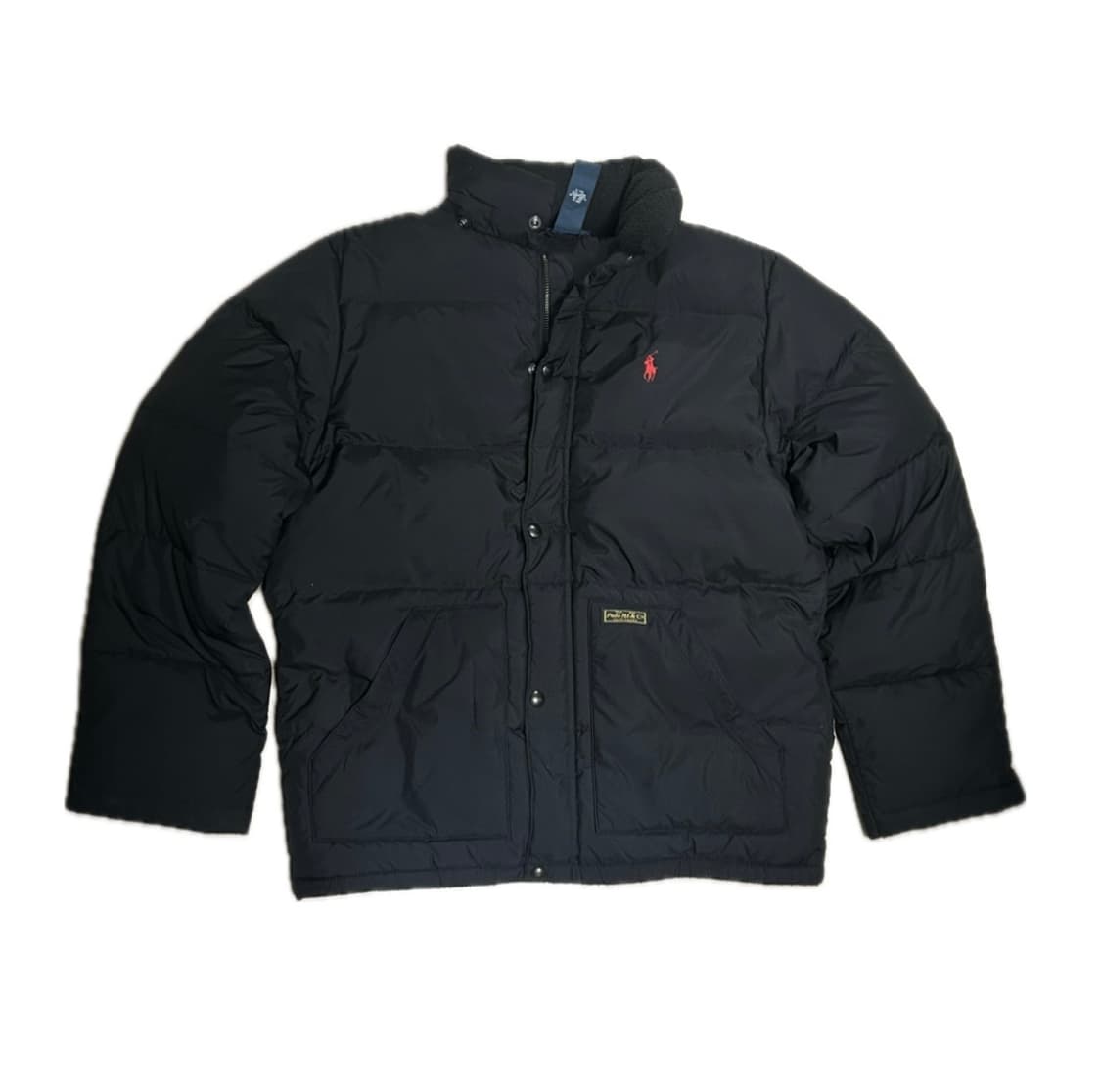폴로 랄프로렌 레드포니 패딩 블랙 상품이미지1