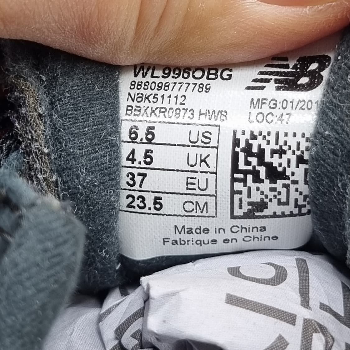 뉴발란스 996 여성운동화235  상품이미지6