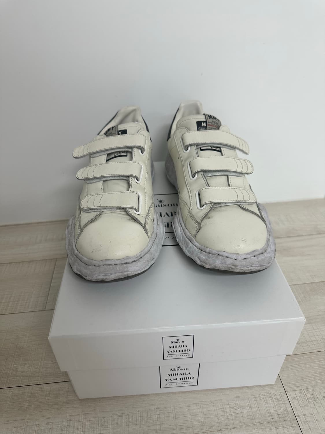 미하라야스히로 찰스 레더 벨크로 43사이즈 상품이미지3