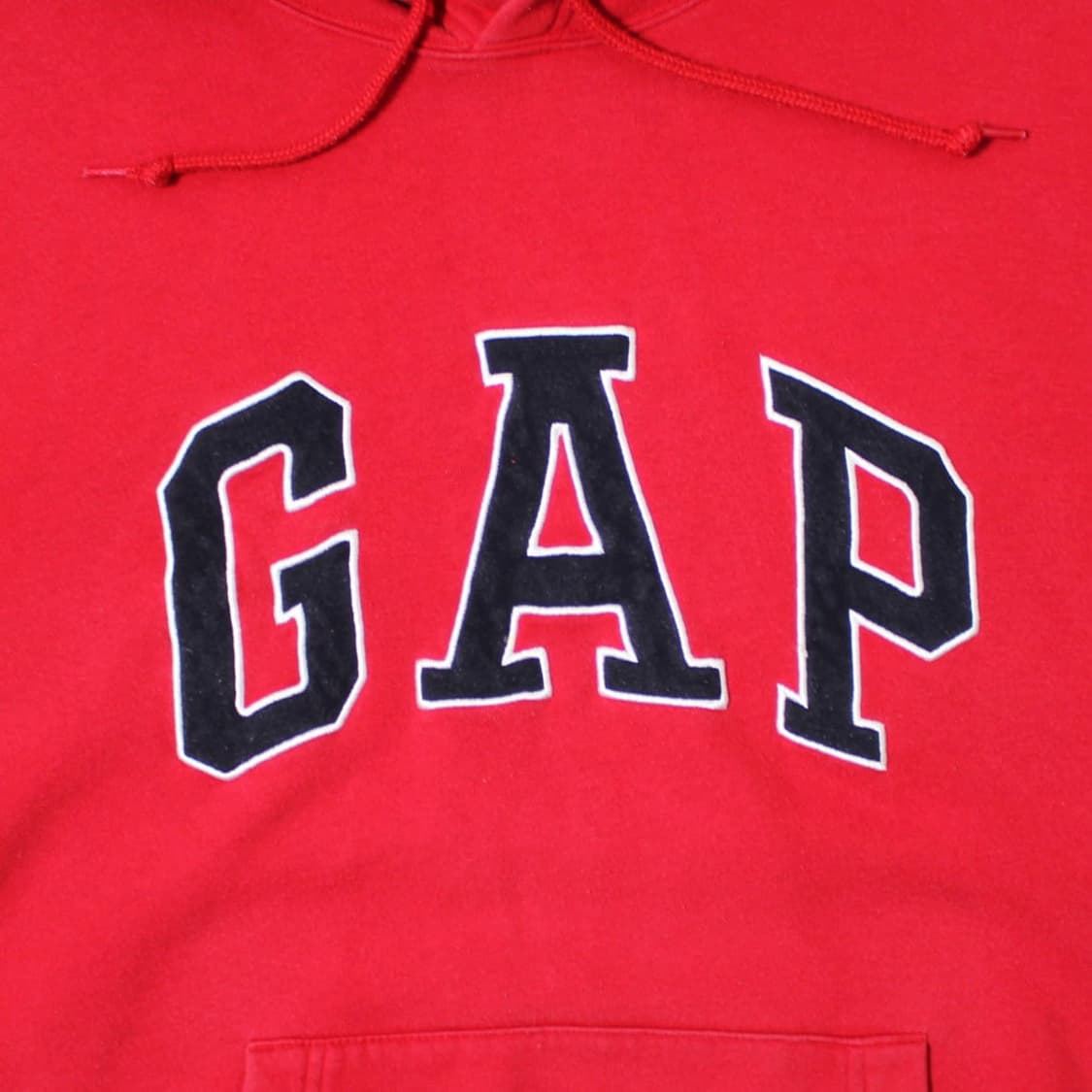 GAP 갭 레드 기모 후드티  상품이미지2