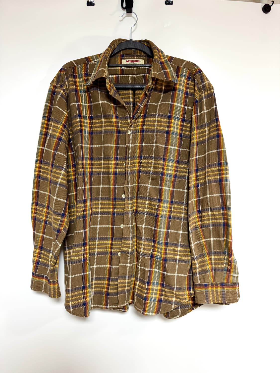 McGregor 남성 체크 셔츠 100-105  상품이미지1