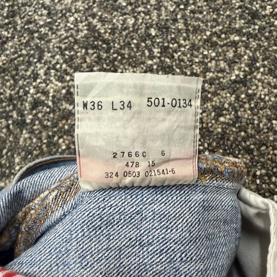 00s 리바이스 501 웨스턴 리워크 데님 (35) 상품이미지9