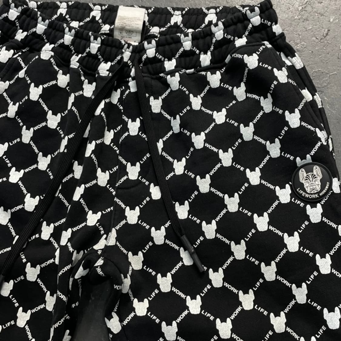 100 라이프워크 모노그램 조거팬츠 상품이미지2