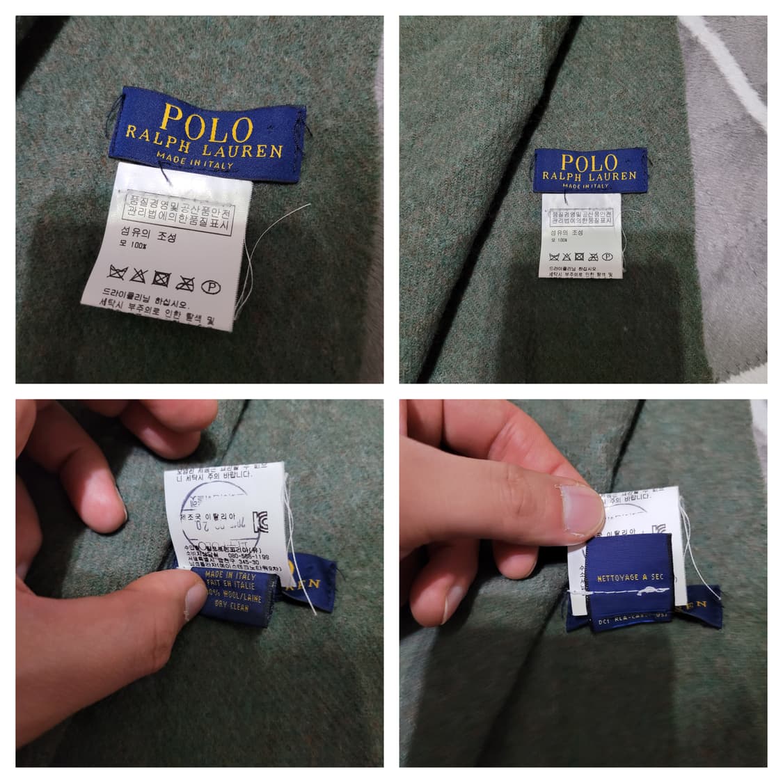 정품 랄프로렌 울 목도리 상품이미지10