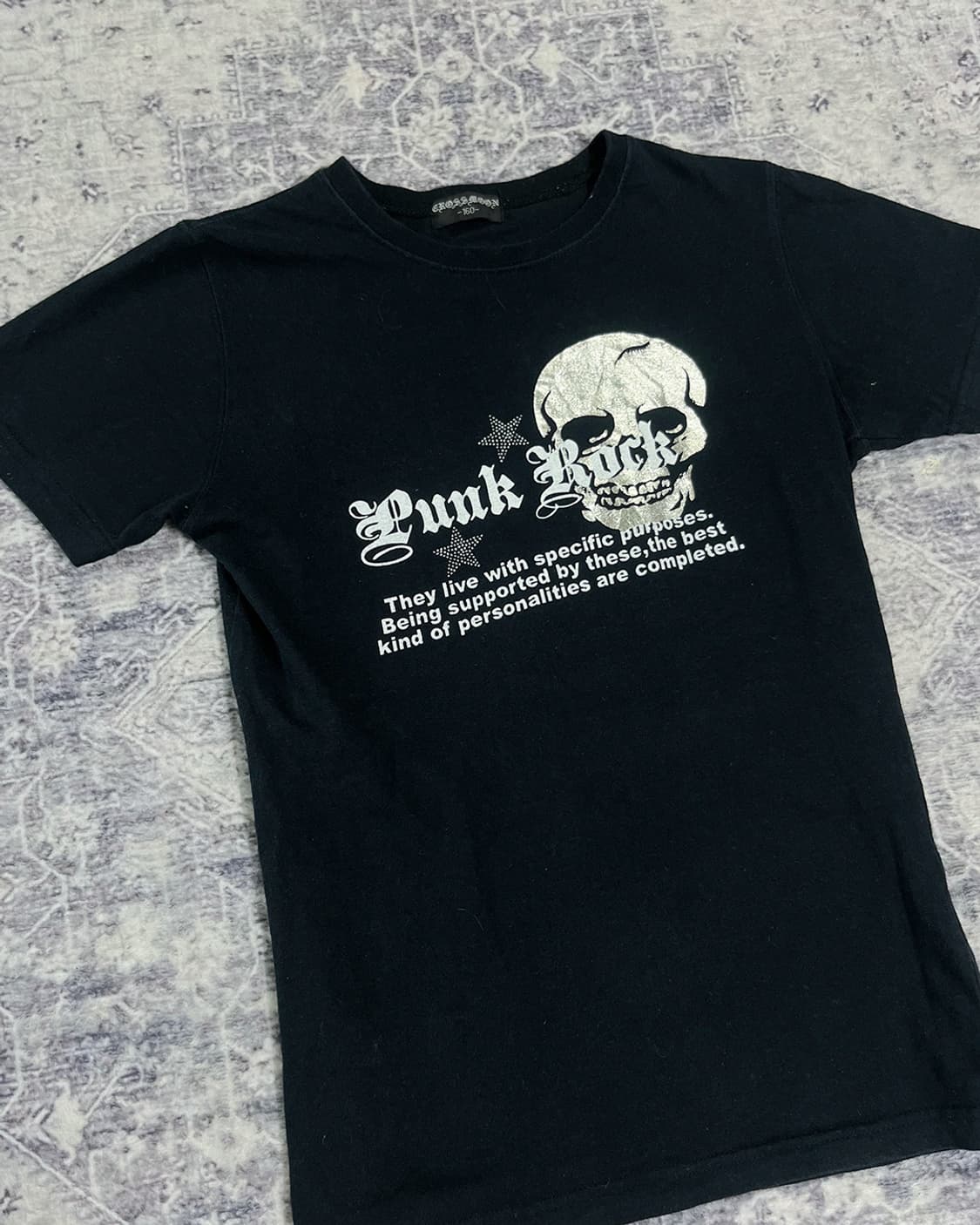 Y2K Skull Graphic Slim T-shirts 상품이미지6