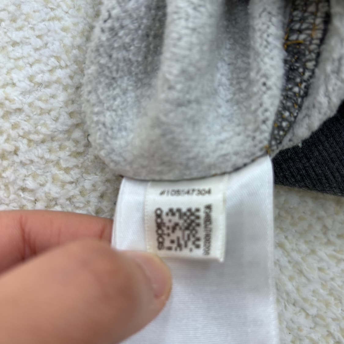 실측확인 아디다스 기모 후드티셔츠 0309E 상품이미지4