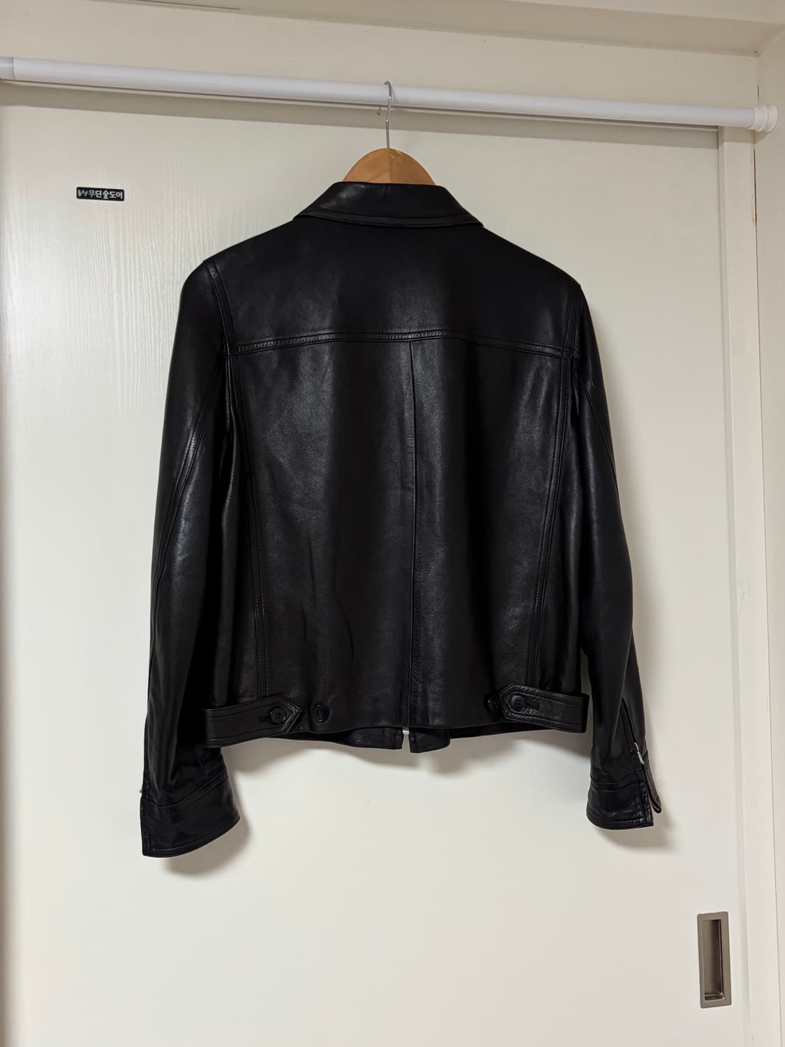 Agnes B lambskin jacket 상품이미지4