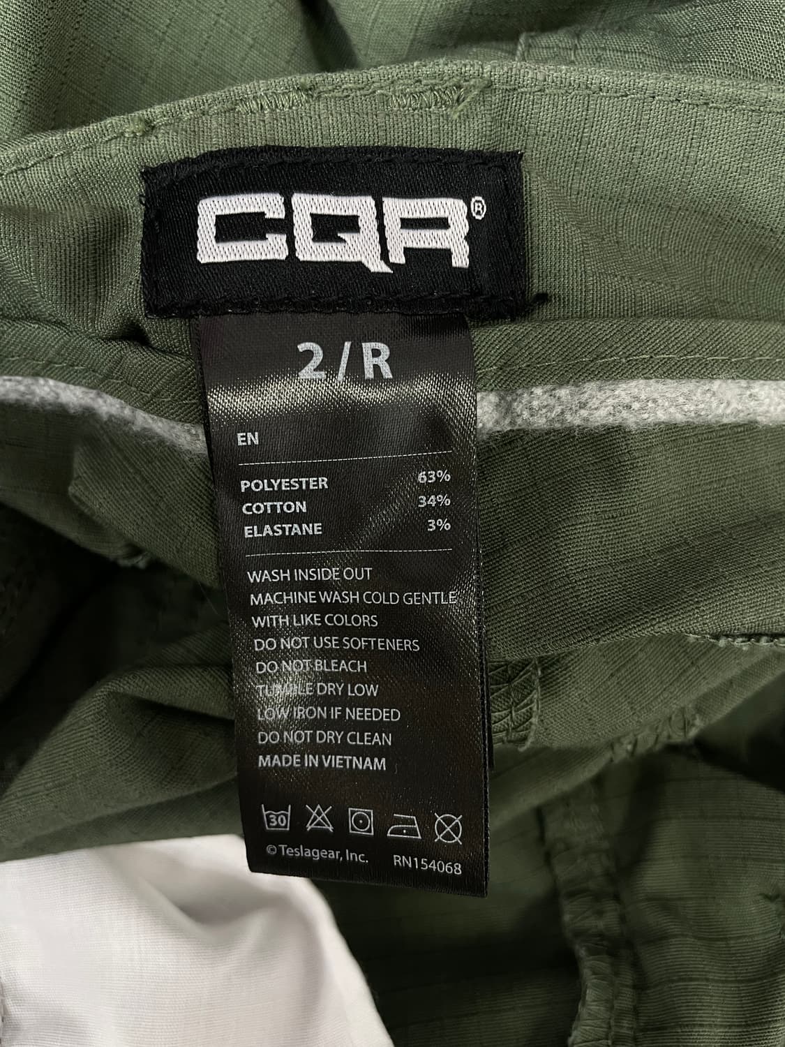 CQR 립스탑 택티컬 카고 팬츠 상품이미지6