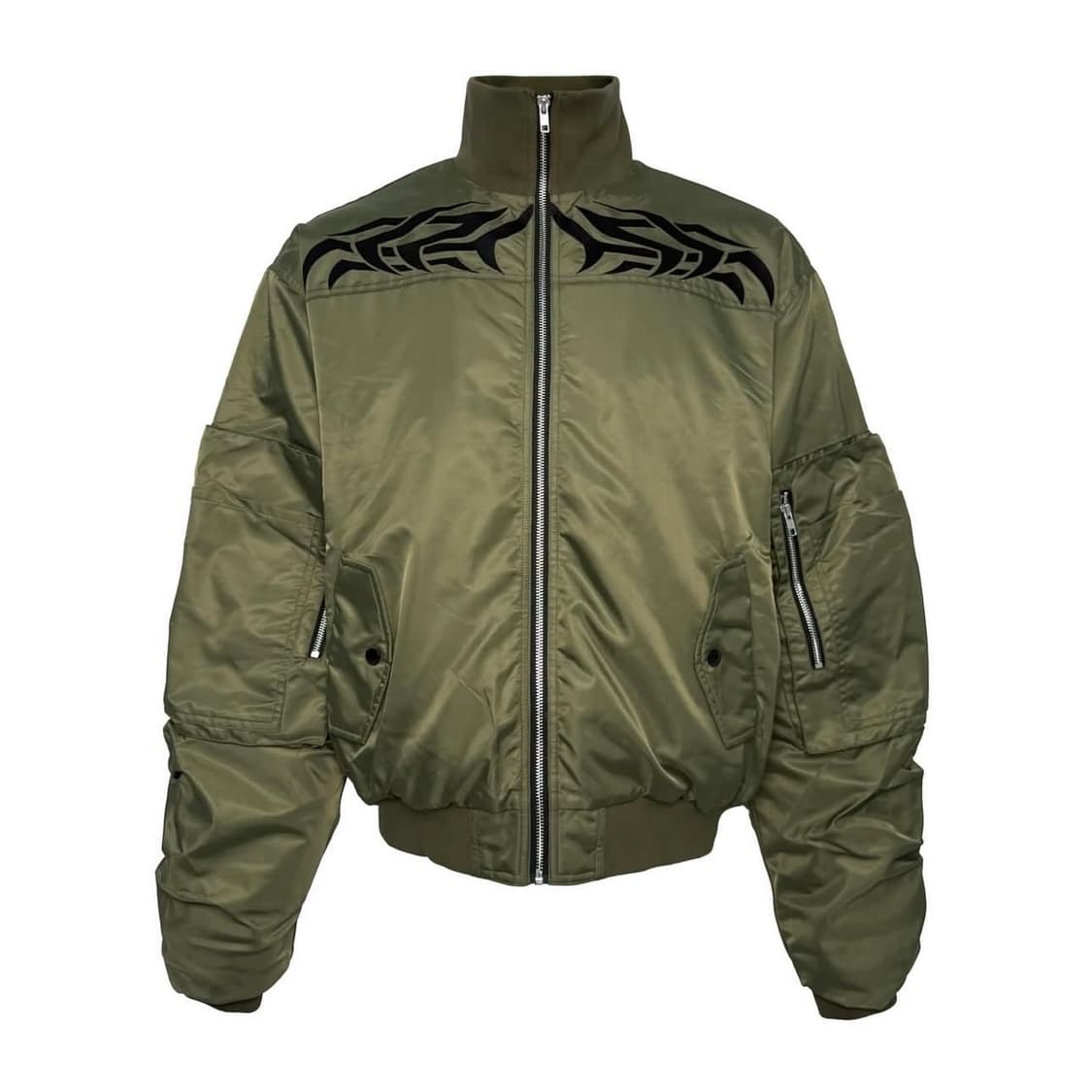 카키 봄버자켓 상품이미지1