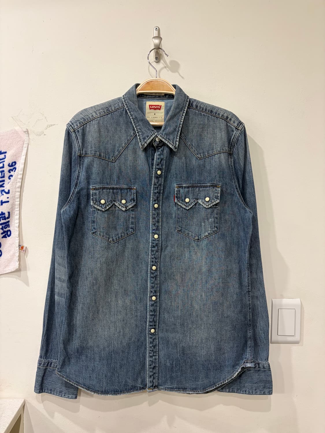 47. 리바이스 빈티지 데님셔츠 청셔츠 상품이미지1