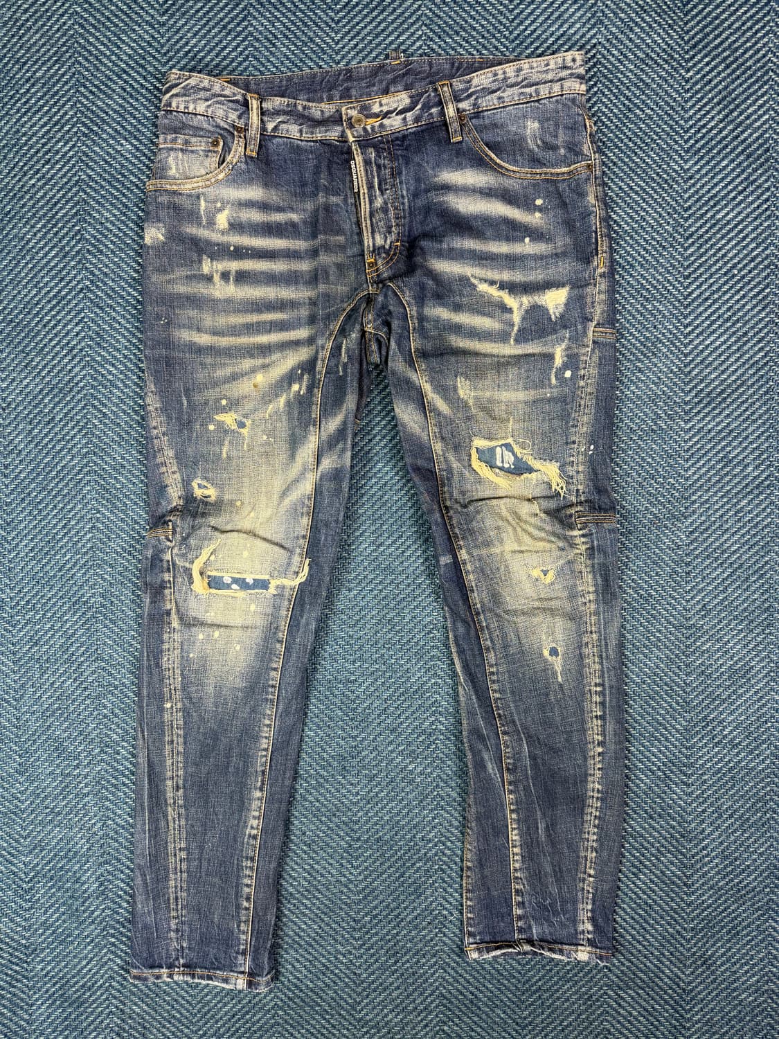 디스퀘어드2 클래식 케니 트위스트 진 - 루즈 오버핏  상품이미지2