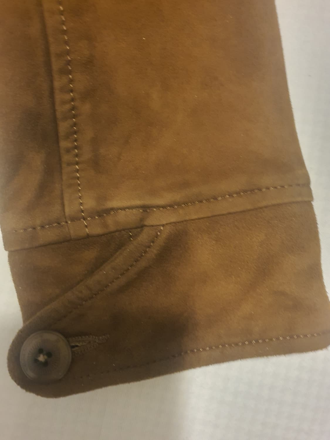 SUEDE NEWSBOY JACKET SMALL 상품이미지3