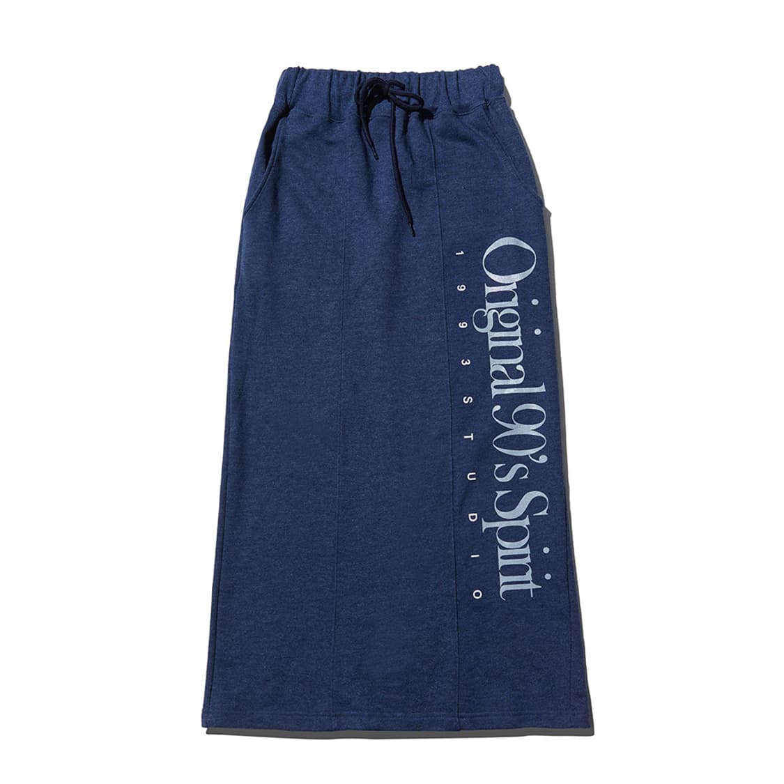 1993studio 오리지널 스웨트 롱 스커트 네이비 상품이미지1