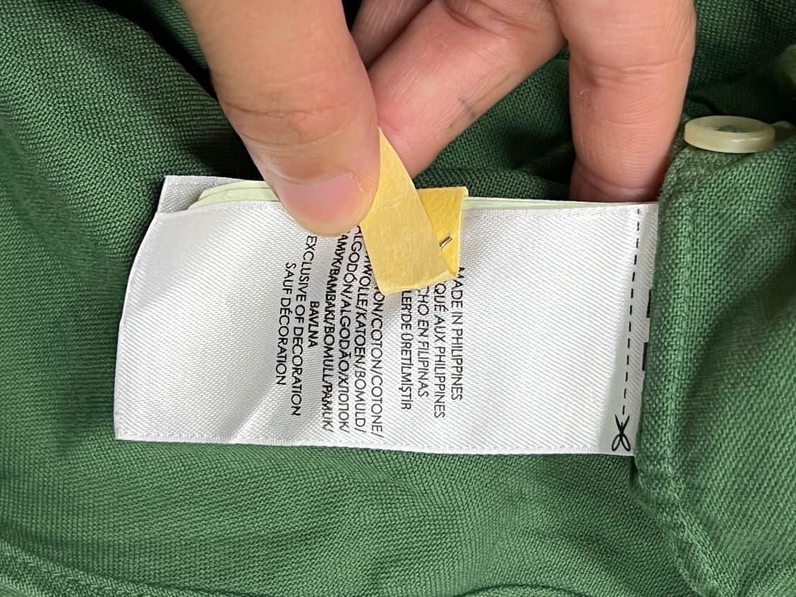 (M) 랄프로렌 옥스포드 셔츠 그린 상품이미지5