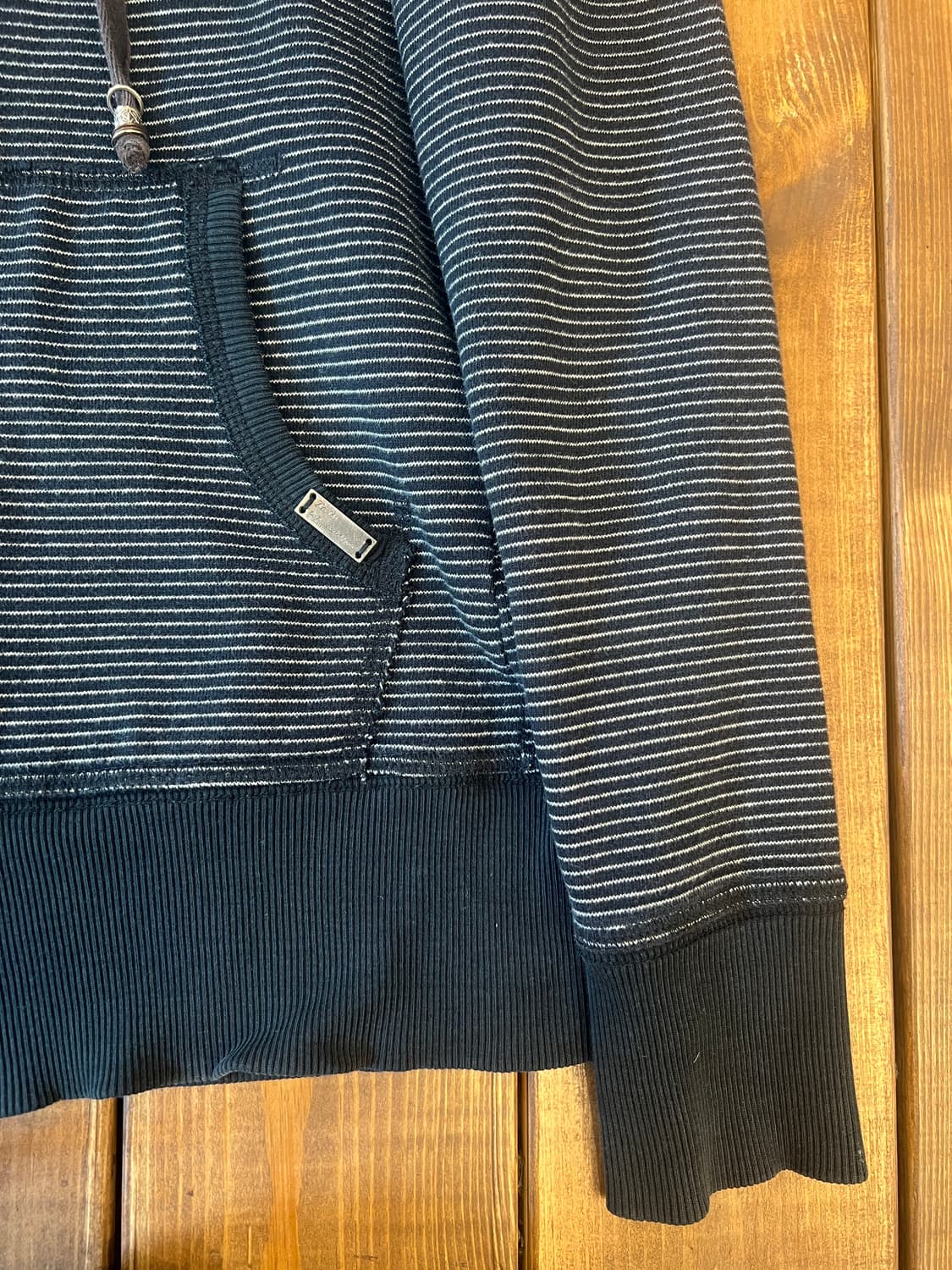 리바이스 블랙 스트라이프 후드집업 상품이미지9