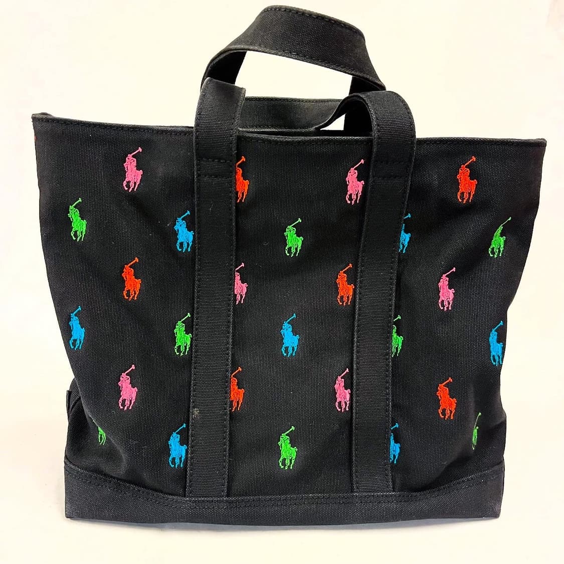 폴로 포니 캔버스 토트백 상품이미지1