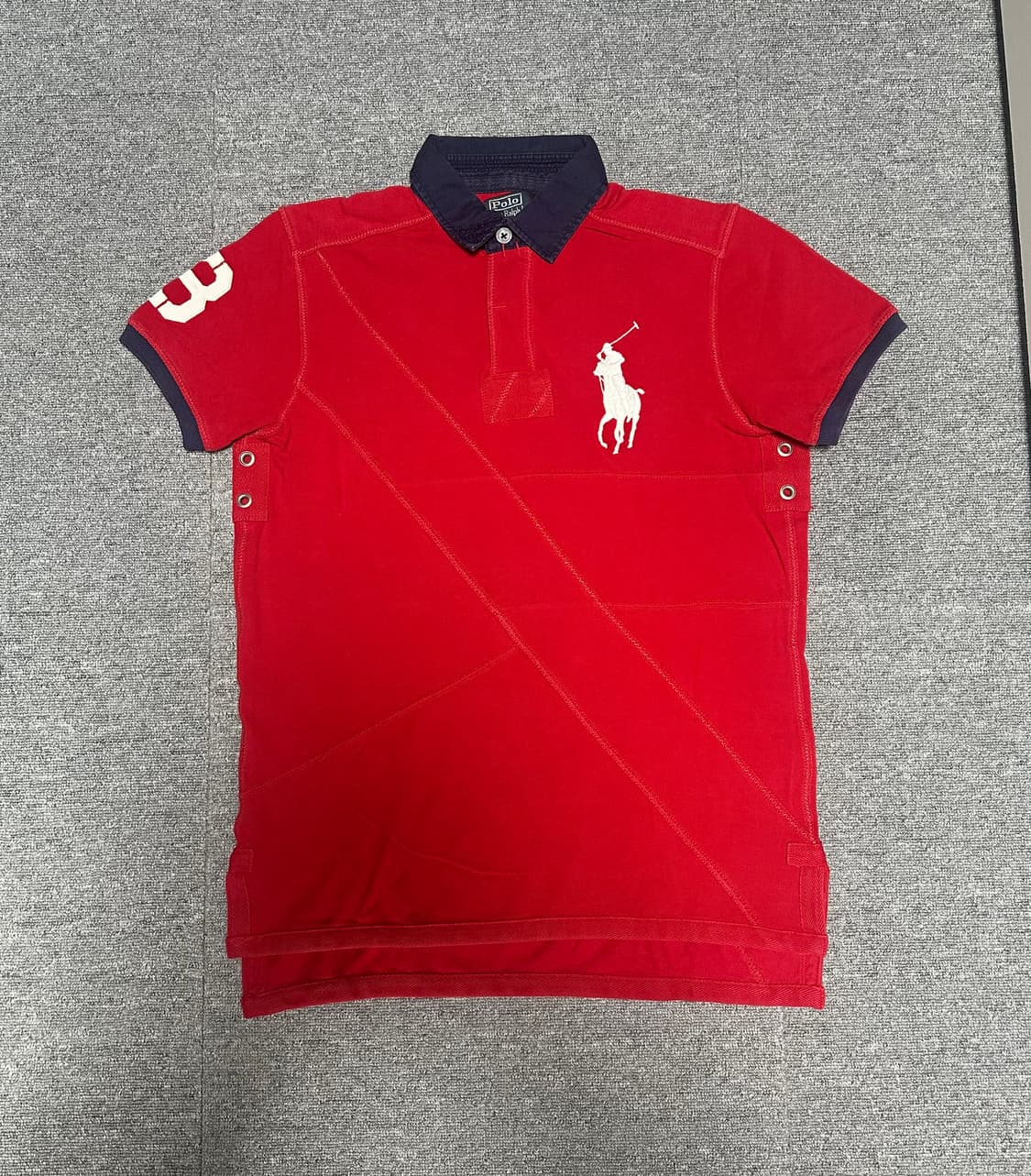 폴로 빅포니 카라티 레드 유일매물 상품이미지1