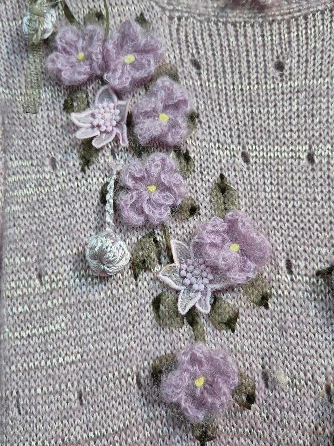 뜨개 니트 울원피스 S 상품이미지5