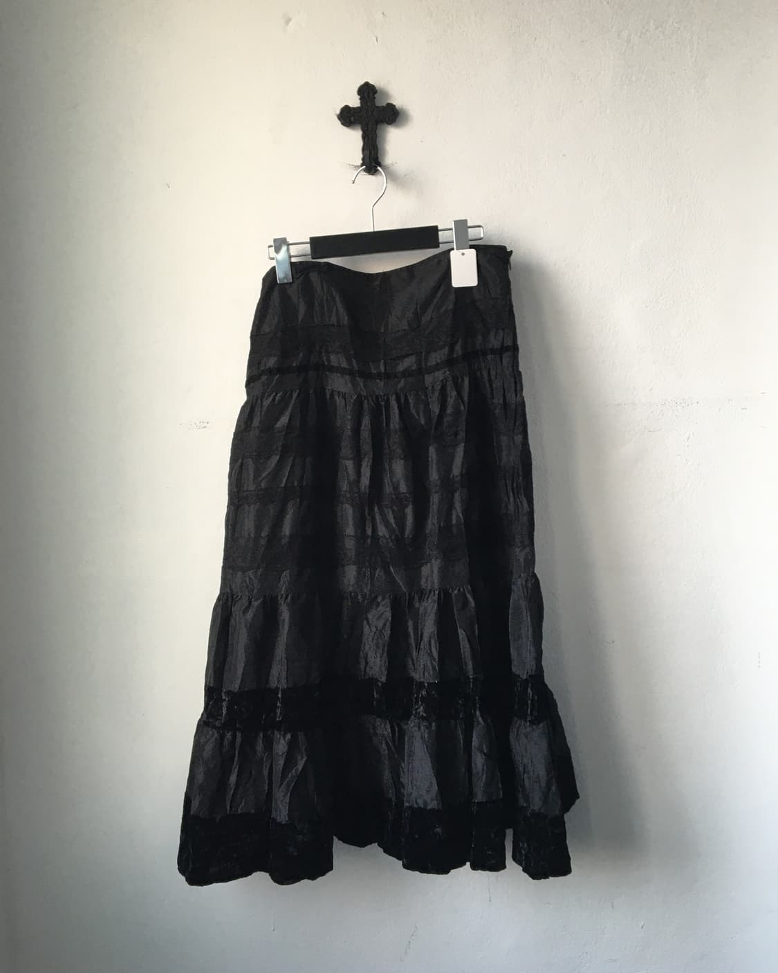 Lace layer long skirt 상품이미지1