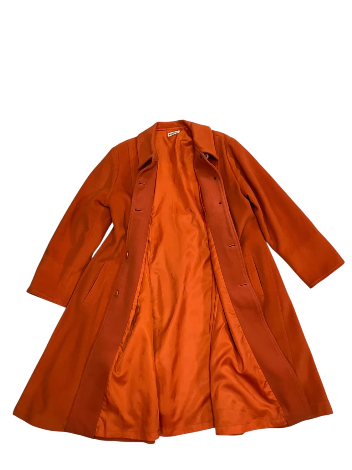 입생로랑 오렌지 코트 XS 상품이미지3