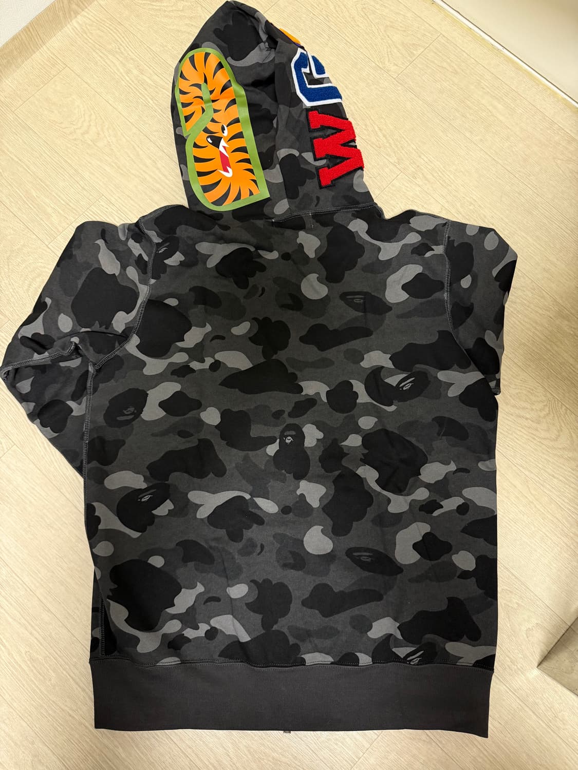 베이프 후드집업 / 흑계 M 상품이미지4