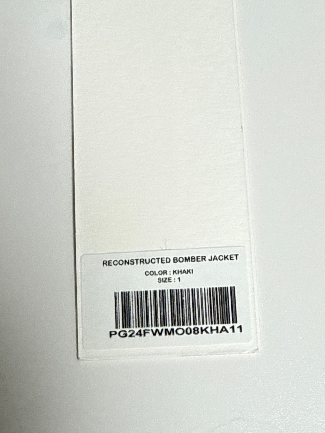 프로젝트 G/R 리컨스트럭티드 봄버 자켓 상품이미지8