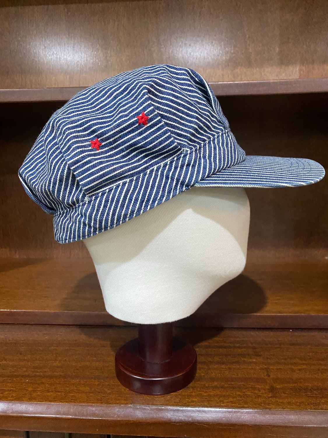 JPN hickory stripe denim cap 상품이미지7