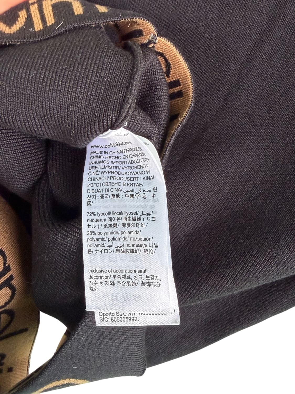 켈빈클라인 여성용 니트 S  상품이미지5