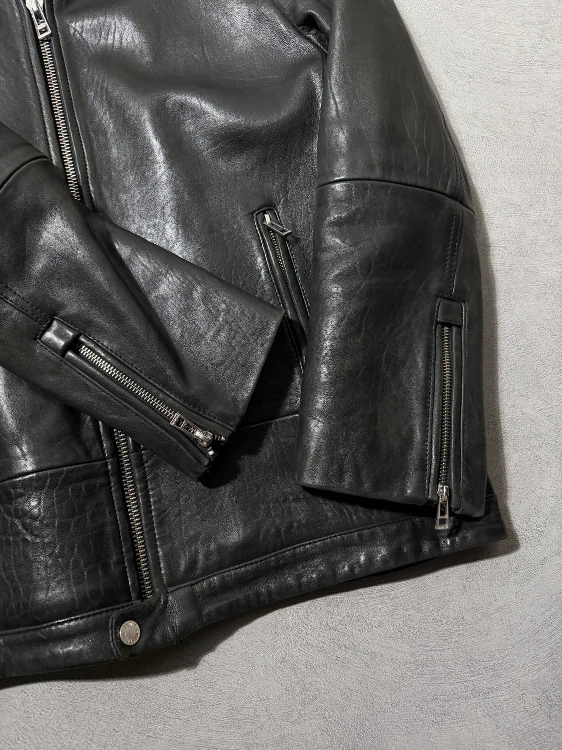 쟈딕앤볼테르 램스킨 라이더 자켓 상품이미지4