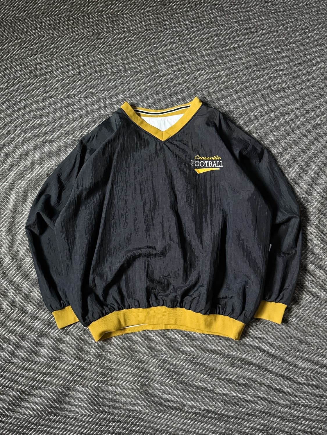 90s USA NEFF 리버시블 나일론 빈티지 웜업 풀오버 (110) 상품이미지2