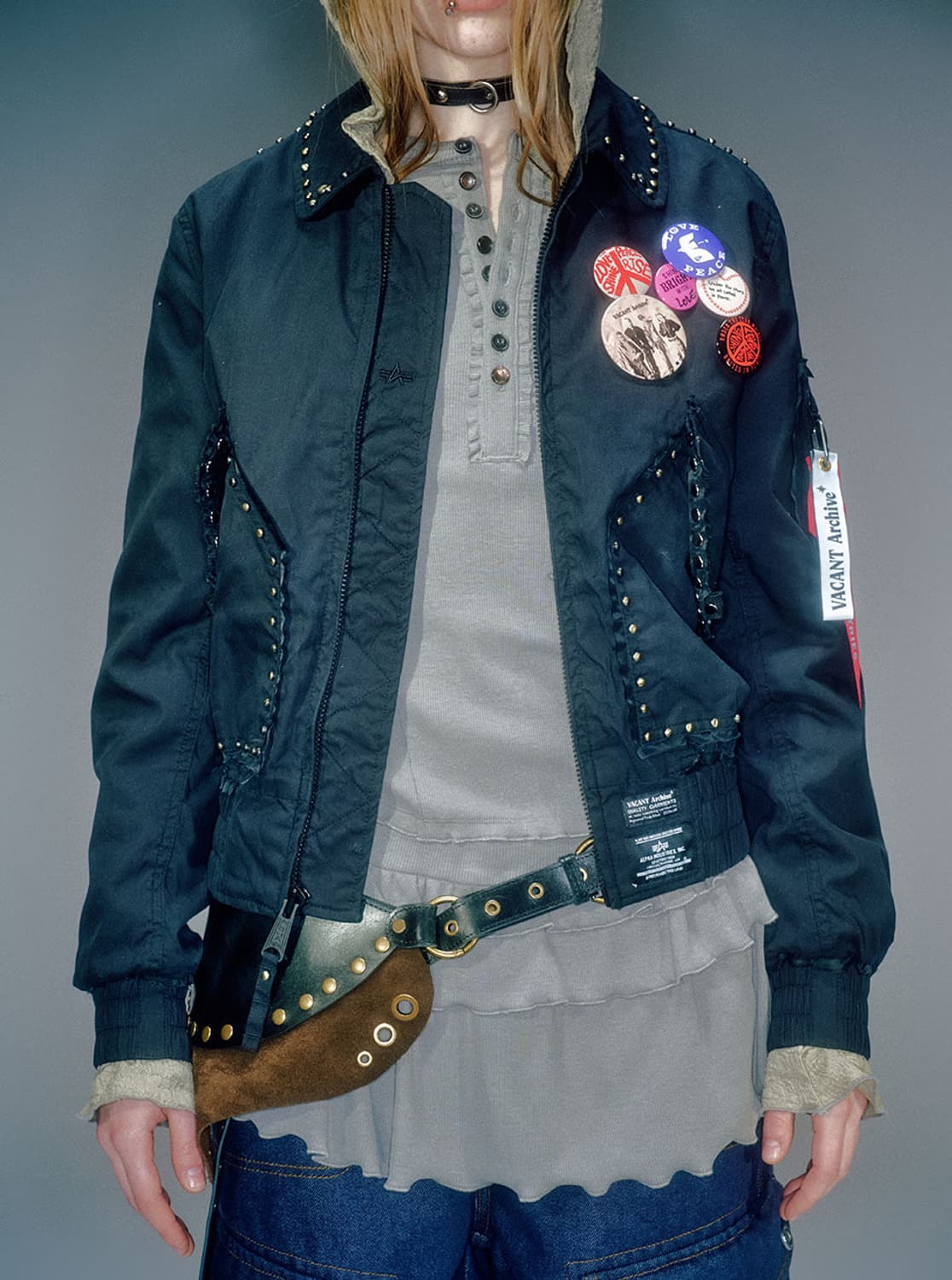 베이컨트 아카이브 valley flight jaket black 상품이미지1