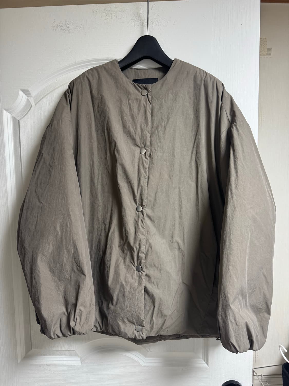 자라 발수 패딩 점퍼 카키 xs 상품이미지5