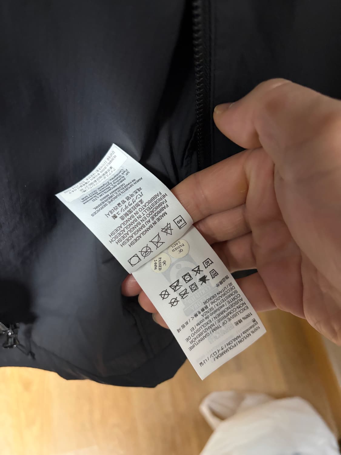 아크테릭스 스쿼미시 후디 블랙 XL 상품이미지5