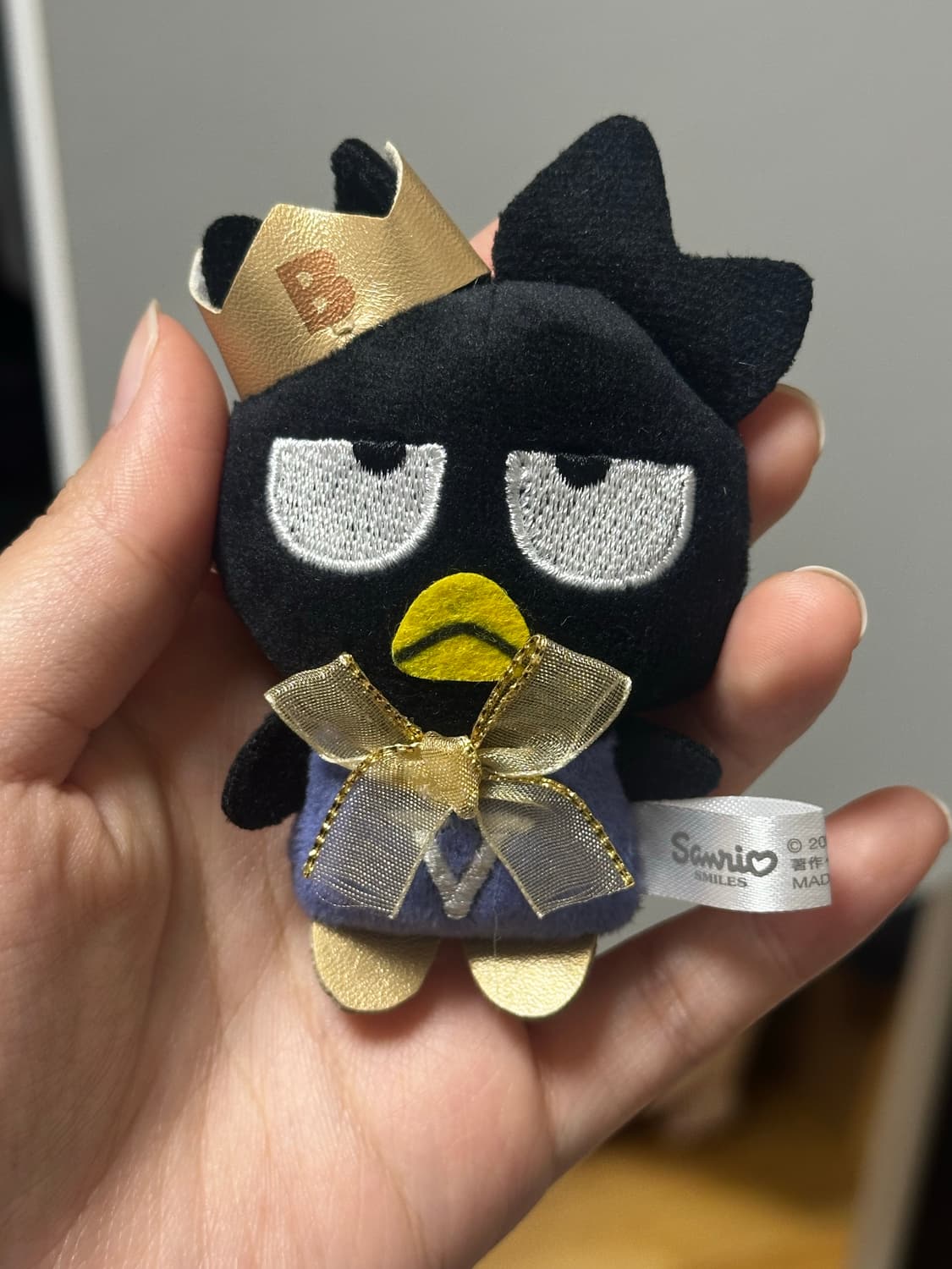 산리오 배드바츠마루 인형 뱃지 상품이미지1