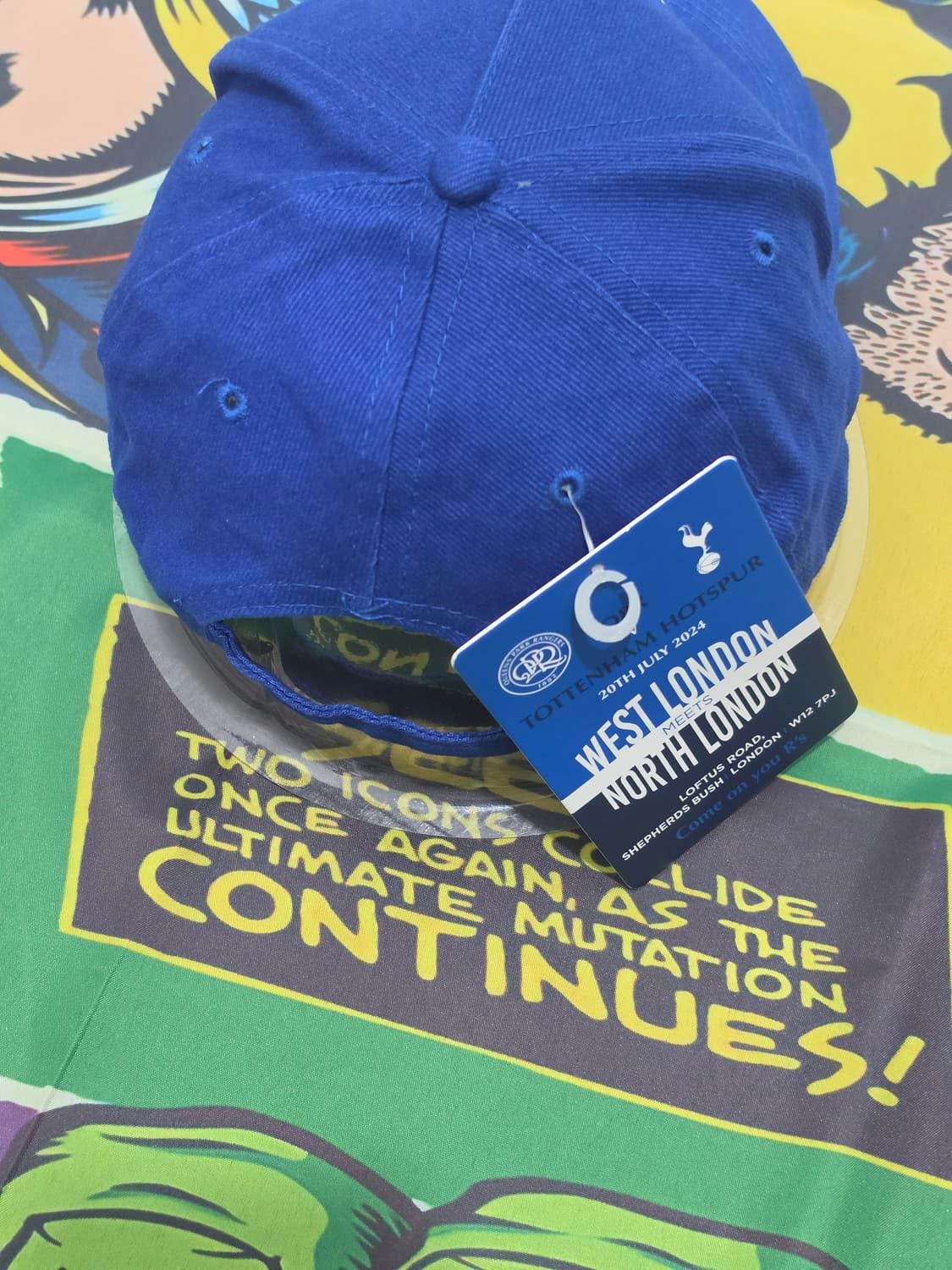 QPR로고 볼캡 OS 상품이미지4