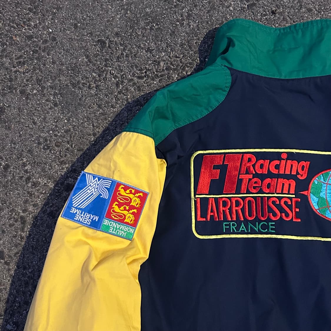 90s F1 racing Larrousse 멀티컬러 팀 레이싱 자켓 L 상품이미지3