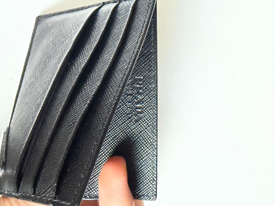 [정품]프라다 사피아노 레더 카드지갑 상품이미지3