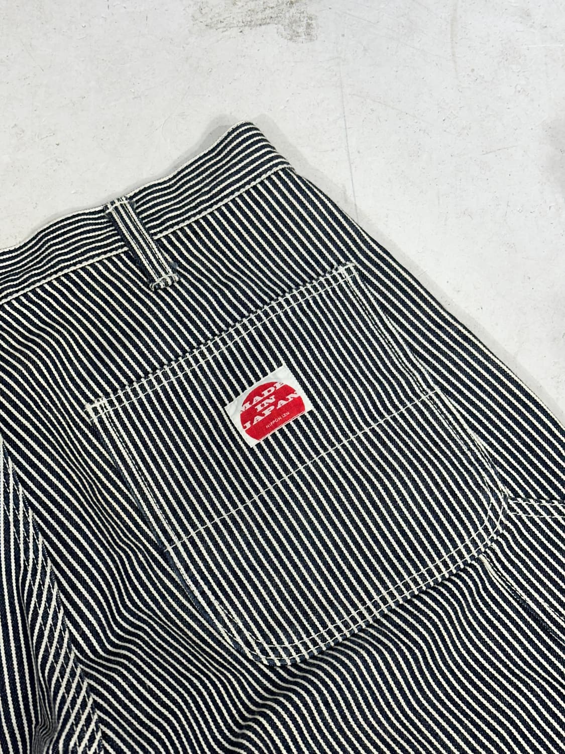 빈티지 Made in japan 블랙 히코리 와이드 워크 팬츠 30 상품이미지6