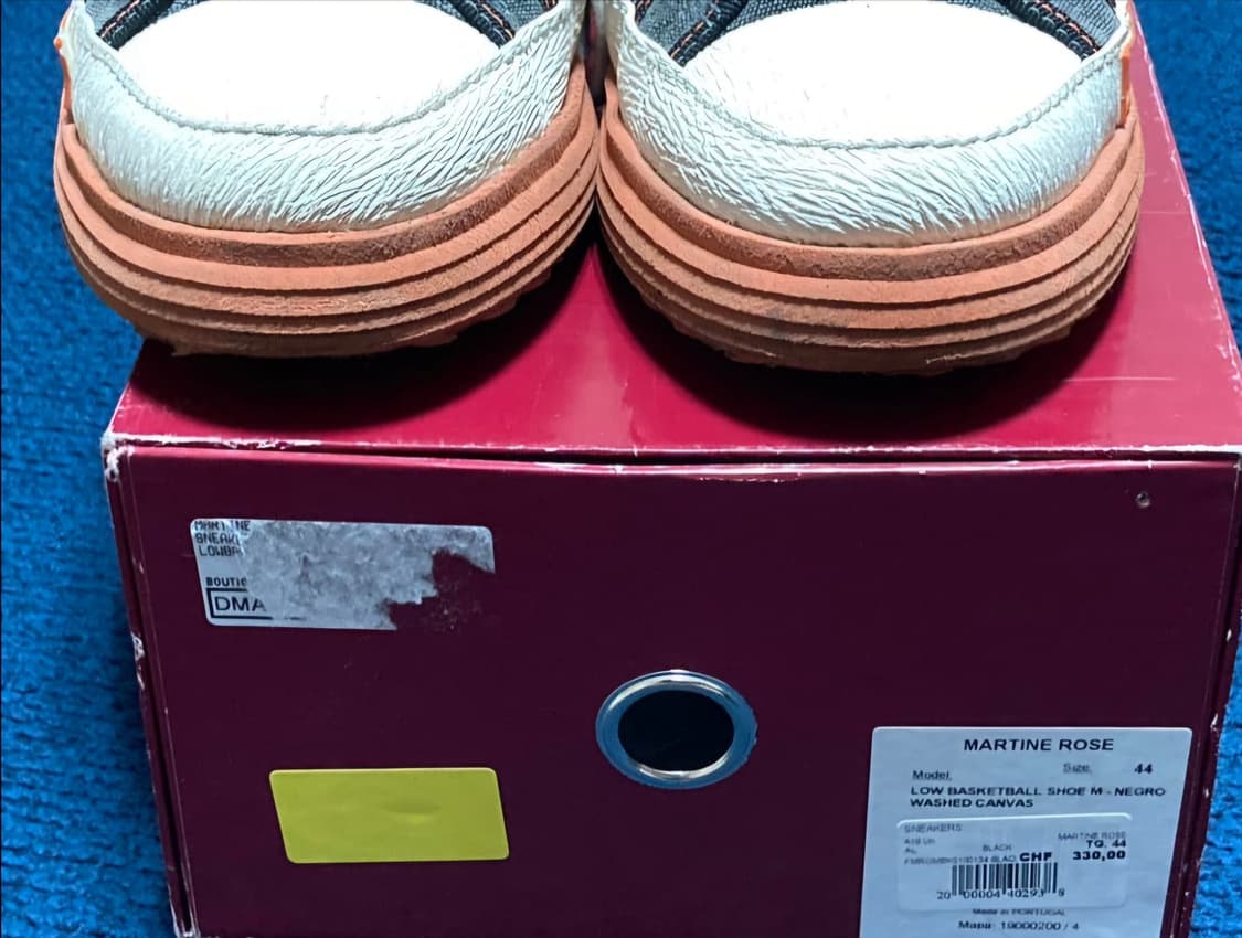 마틴로즈 베스켓볼 슈즈 다크인디고 캔버스44 상품이미지3