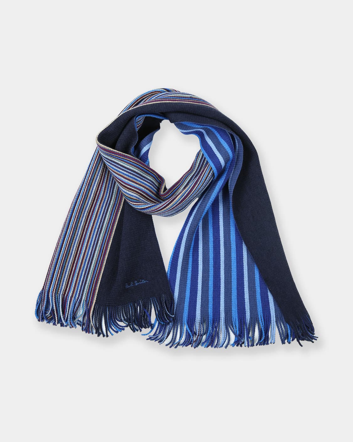Paul Smith Multi-Stripe Wool Muffler 상품이미지1