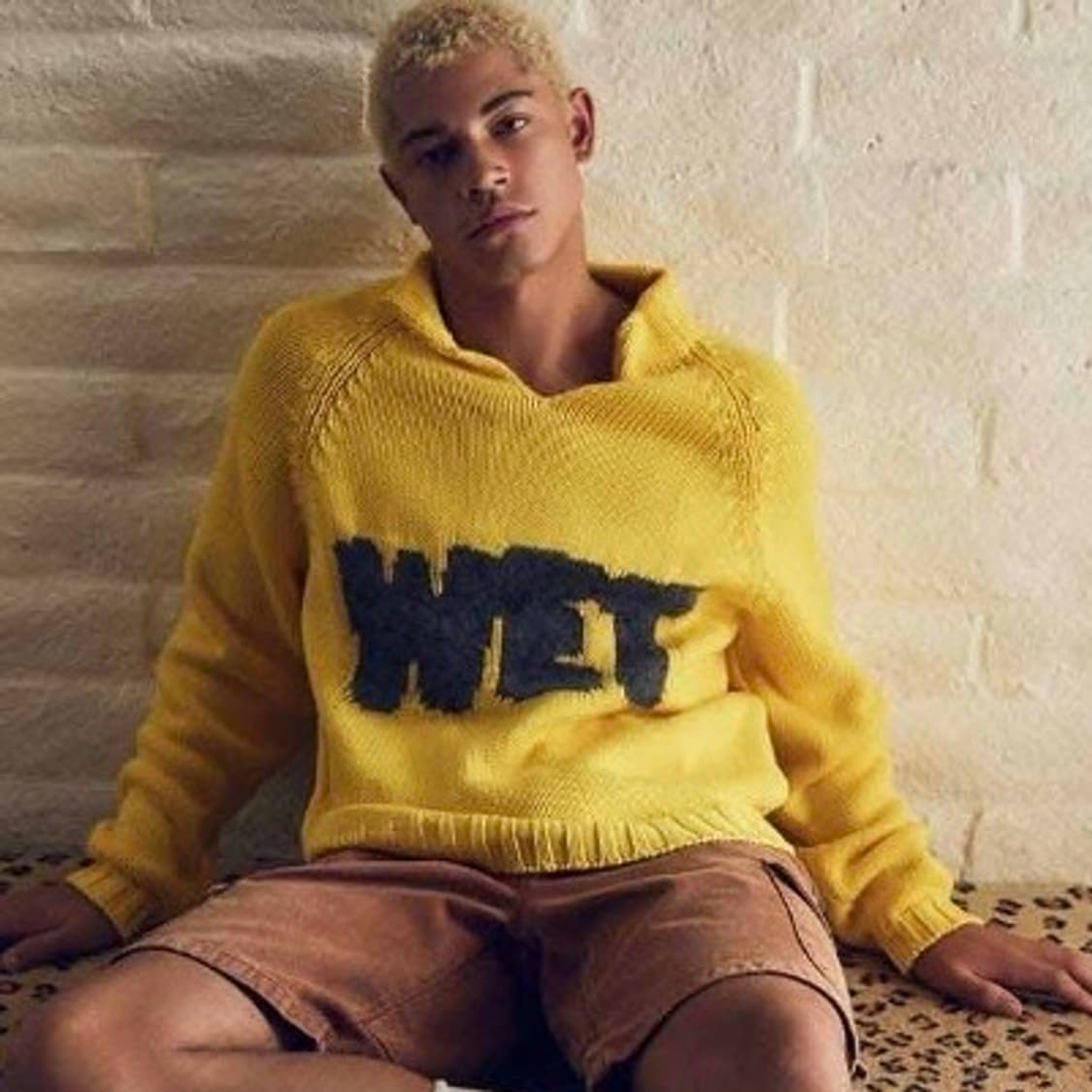 ERL 이알엘 Wet 인타르시아 니트 상품이미지1