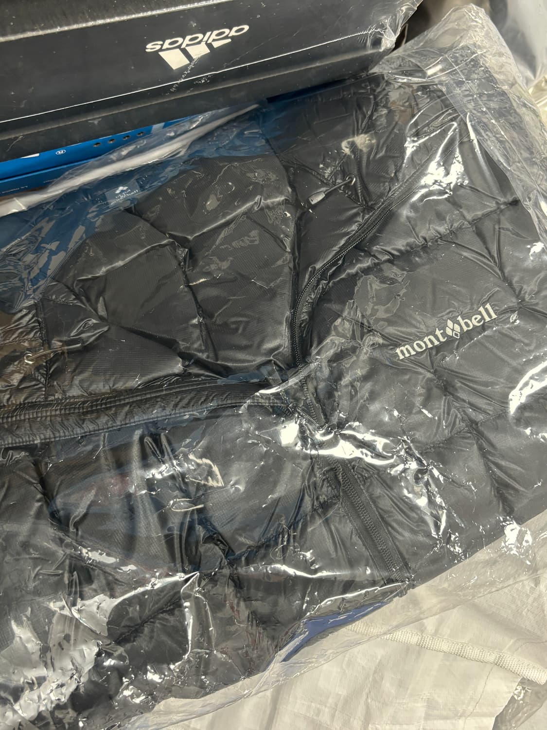 XL 몽벨 플라즈마1000 알파인 다운 파카 패딩 블랙 새제품 판매 상품이미지1